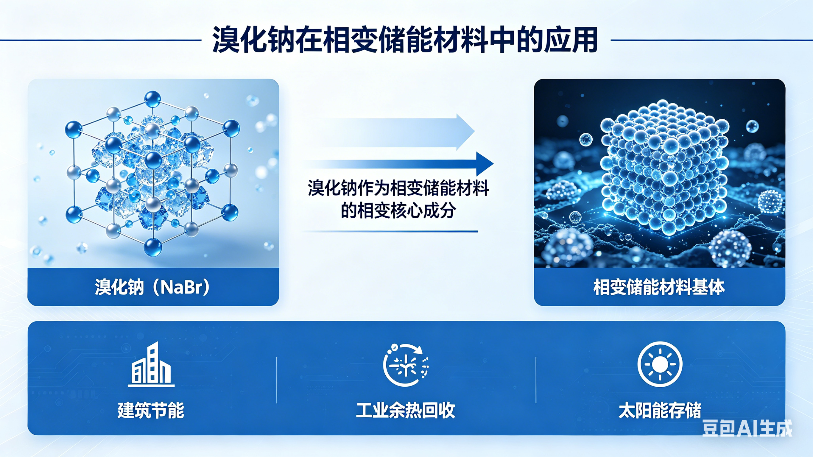 溴化鈉在相變儲(chǔ)能材料中的應(yīng)用及特性解析
