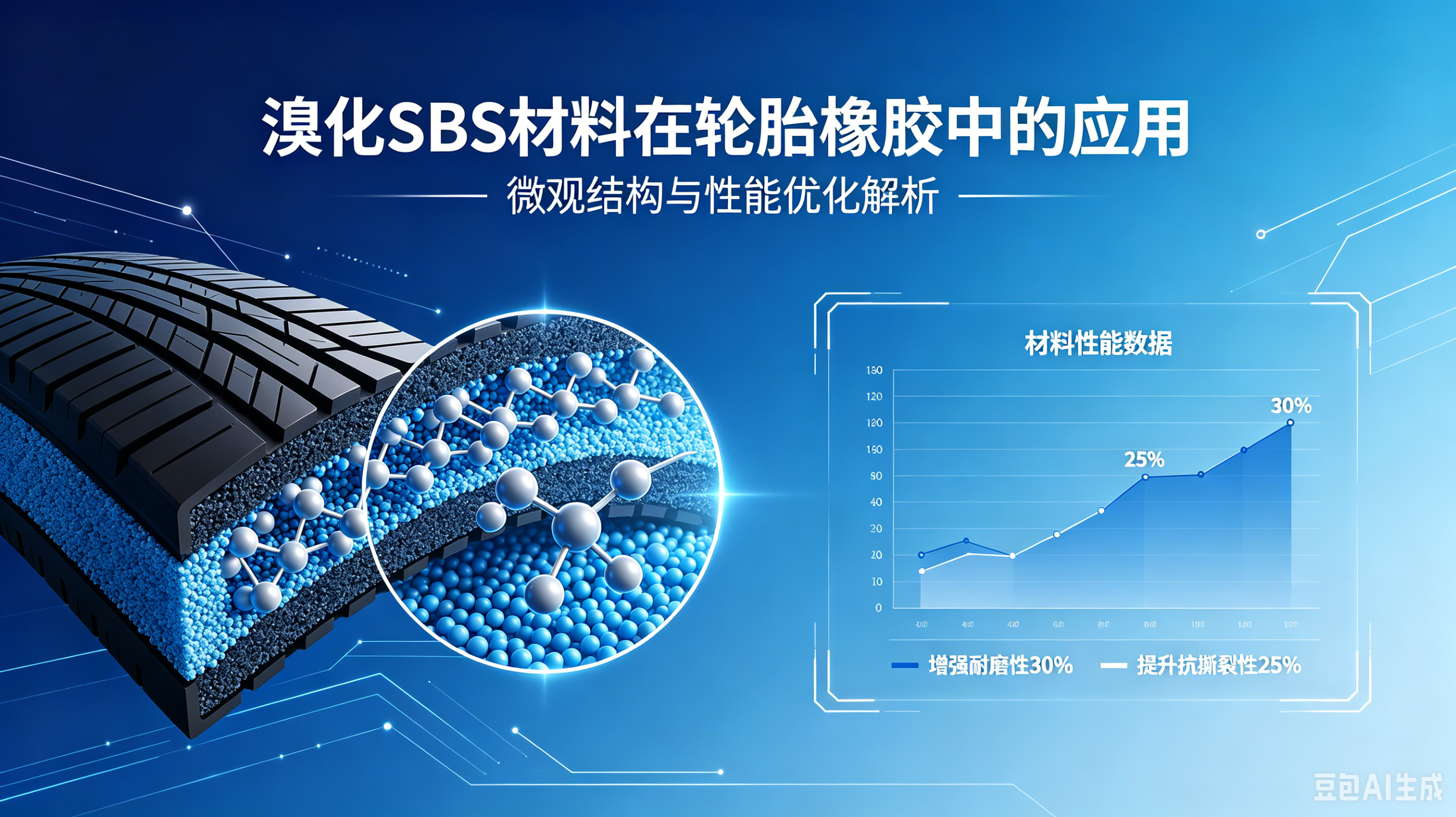 溴化SBS在高氣密性輪胎橡膠體系中的配伍機(jī)制、應(yīng)用效能及工藝適配研究